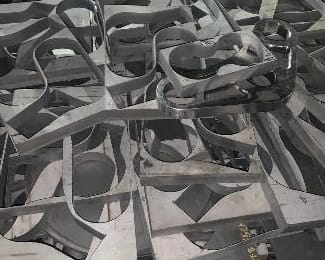 Hastelloy C, Hastelloy, c-276 and c-22 skeleton plate nickel, cobalt, titanium alloy scrap for recycling